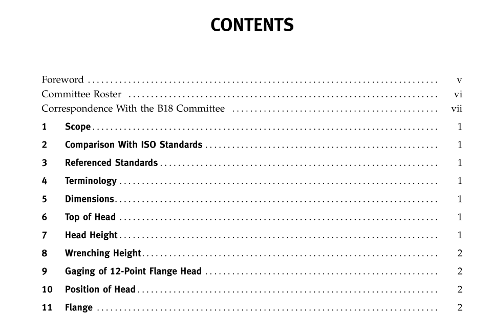 ASME B18.2.5M:2009 pdf download