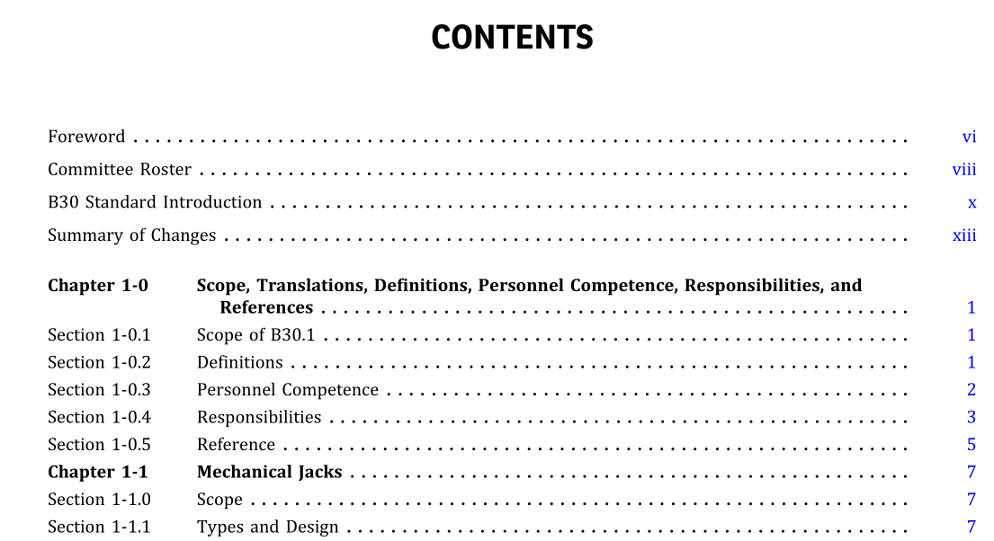 ASME B30.1:2020 pdf download