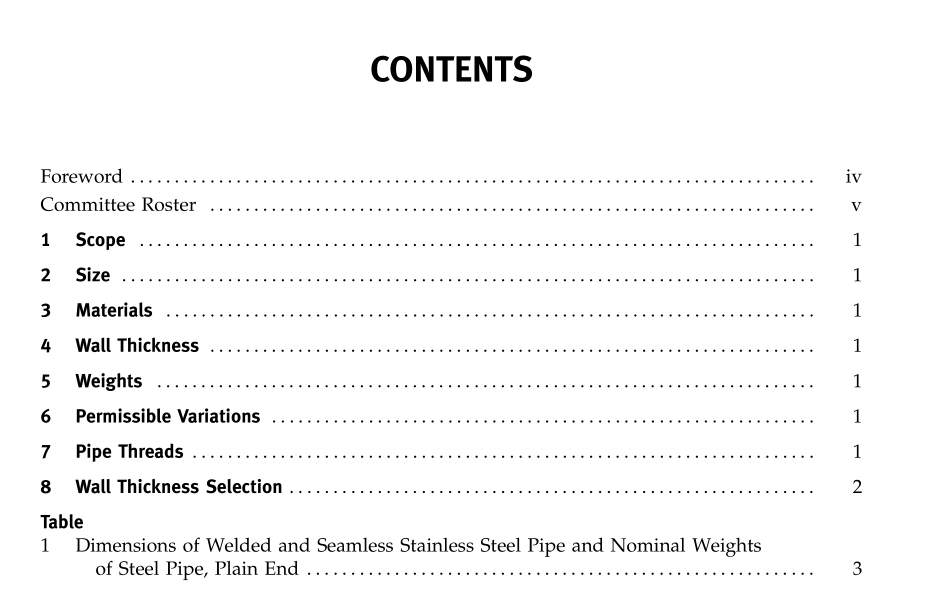 ASME B36.19M:2004 pdf download