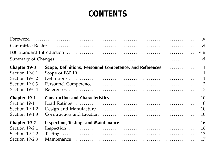 ASME B30.19:2016 pdf download