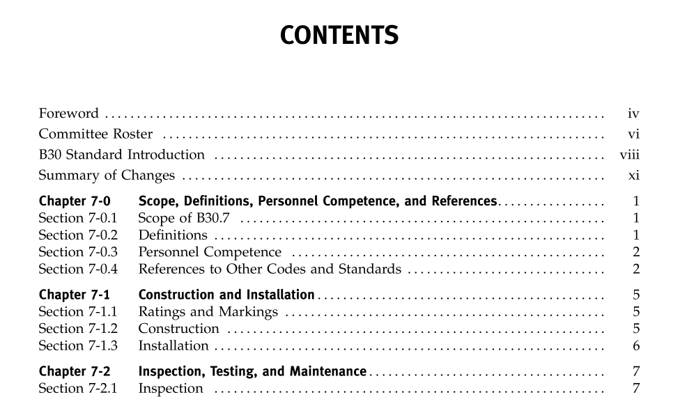 ASME B30.7:2016 pdf download