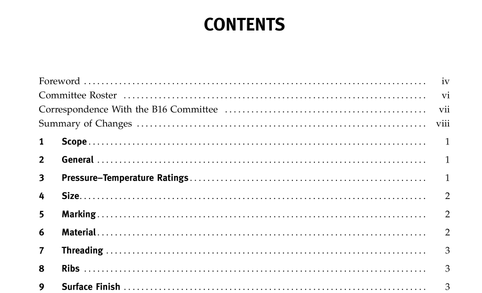 ASME B16.15:2011 pdf download