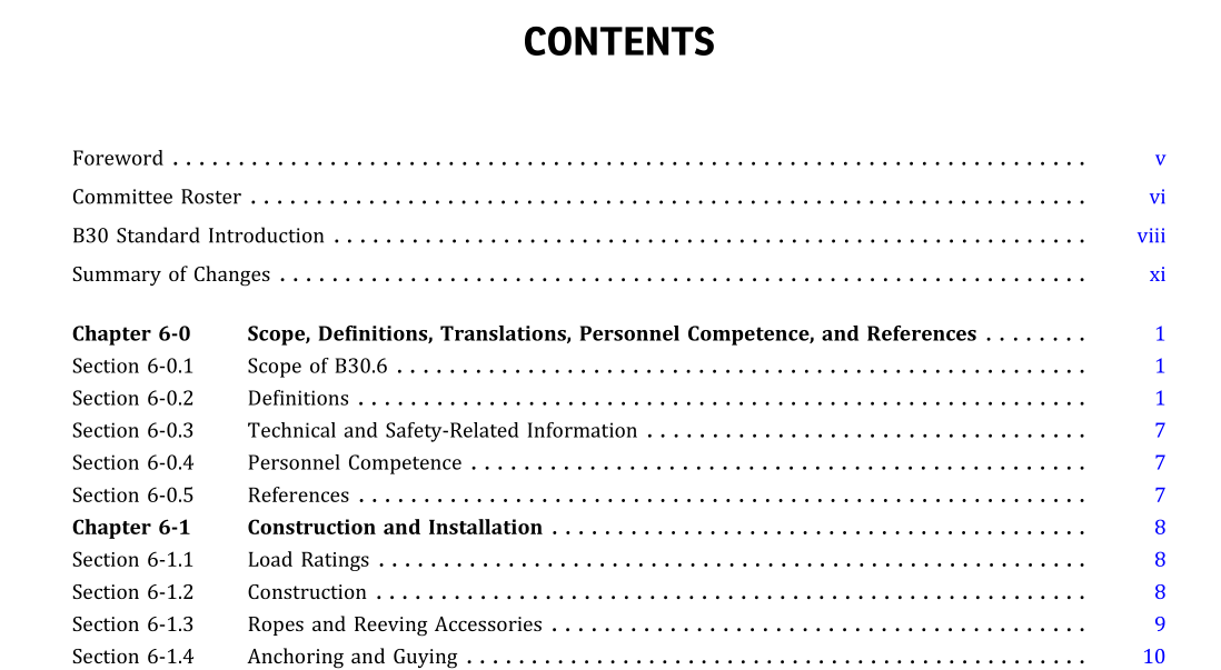 ASME B30.6:2020 pdf download