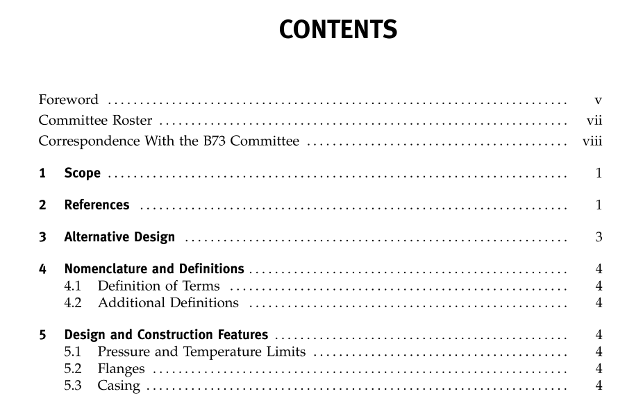 ASME B73.2:2016 pdf download