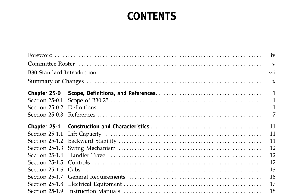 ASME B30.25:2007 pdf download