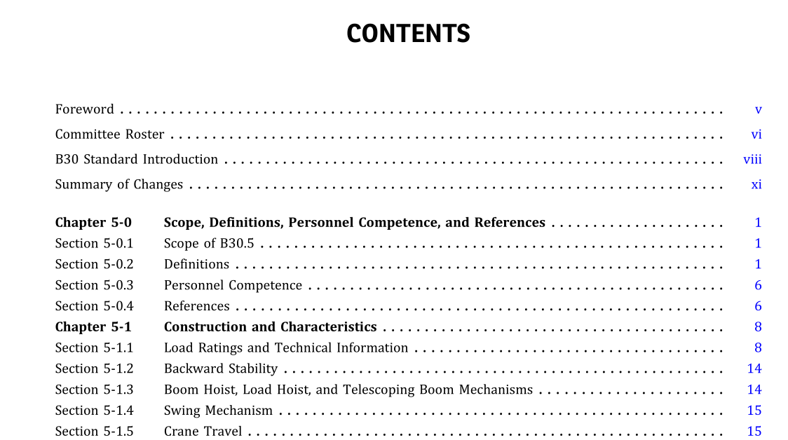 ASME B30.5:2018 pdf download