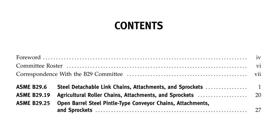 ASME B29.300:2015 pdf download