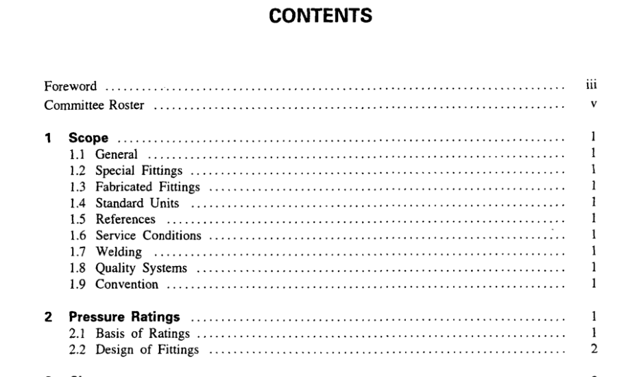 ASME B16.9:2001 pdf download