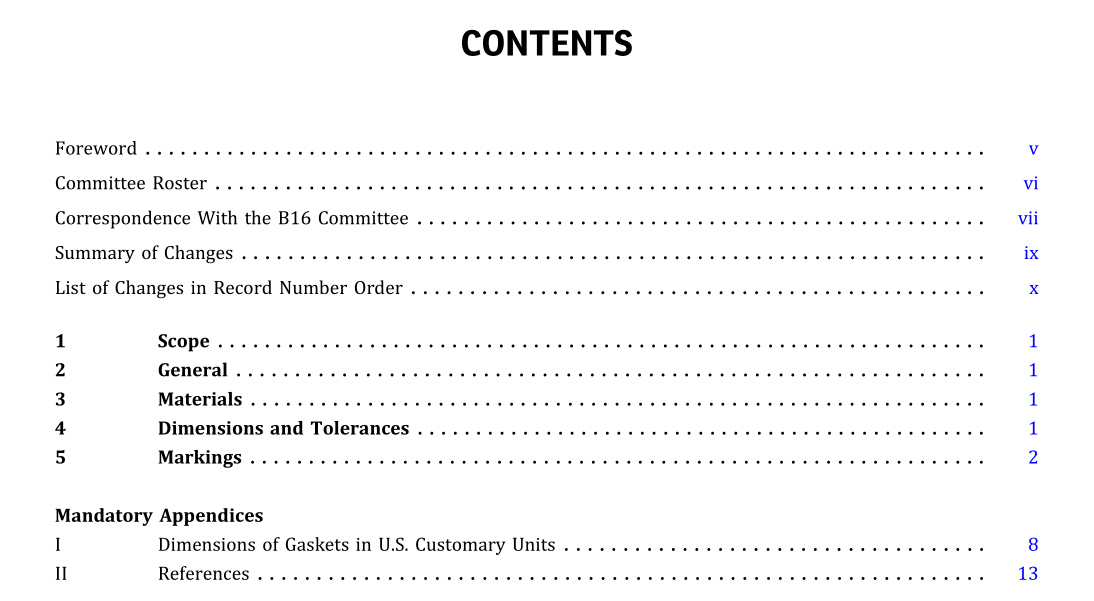 ASME B16.21:2016 pdf download