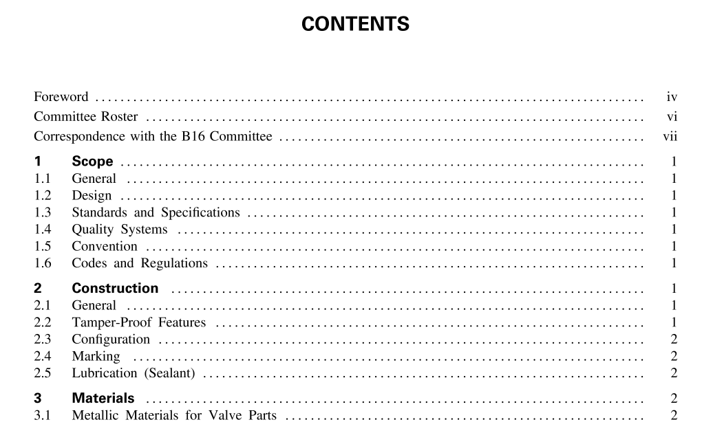 ASME B16.33:2002 pdf download