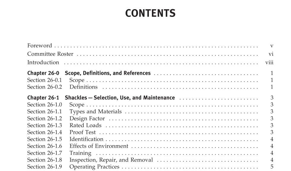 ASME B30.26:2004 pdf download