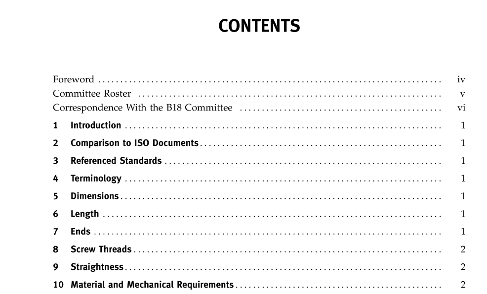 ASME B18.31-4M:2009 pdf download