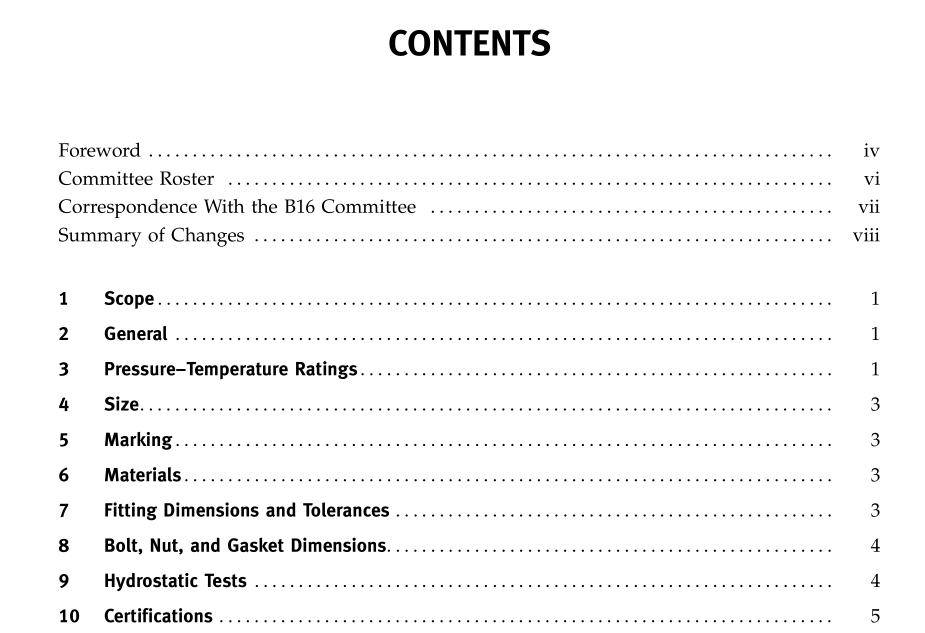 ASME B16.1:2010 pdf download