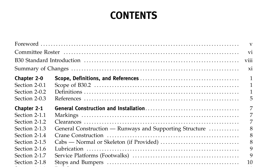 ASME B30.2:2011 pdf download