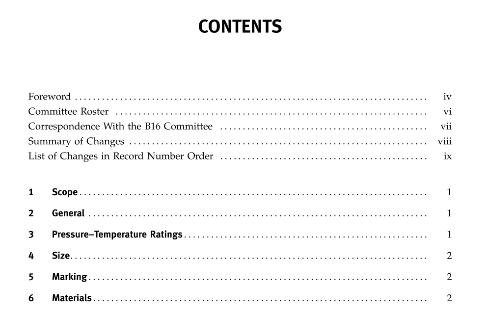 ASME B16.1:2015 pdf download