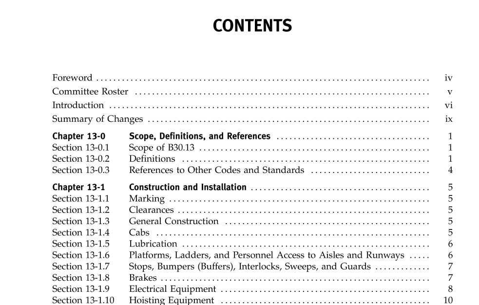 ASME B30.13:2003 pdf download