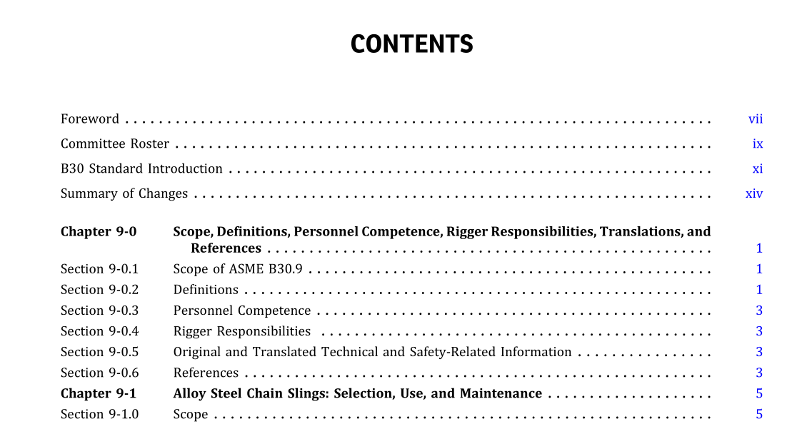 ASME B30.9:2021 pdf download