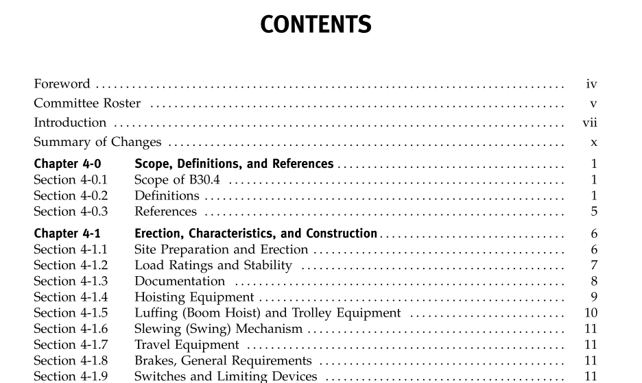 ASME B30.4:2010 pdf download