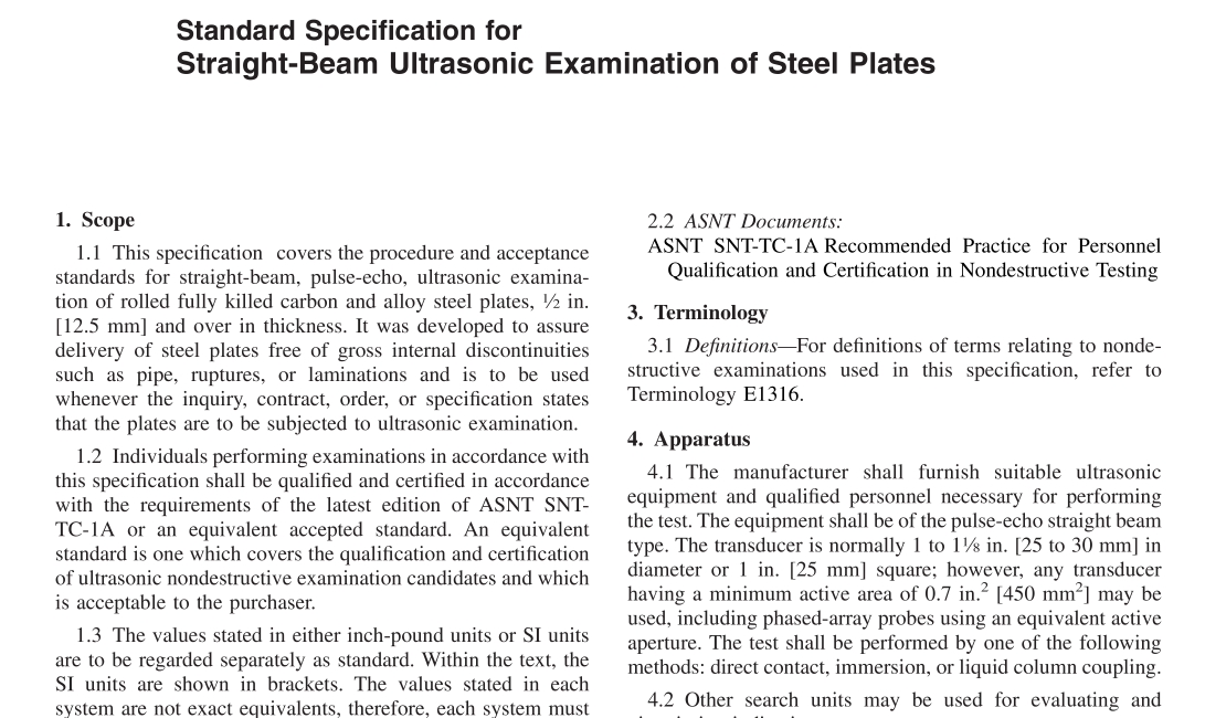 ASME SA-435:2021 pdf download