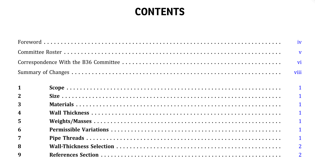 ASME B36.19:2022 pdf download