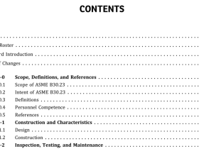 ASME B30.23:2022 pdf download