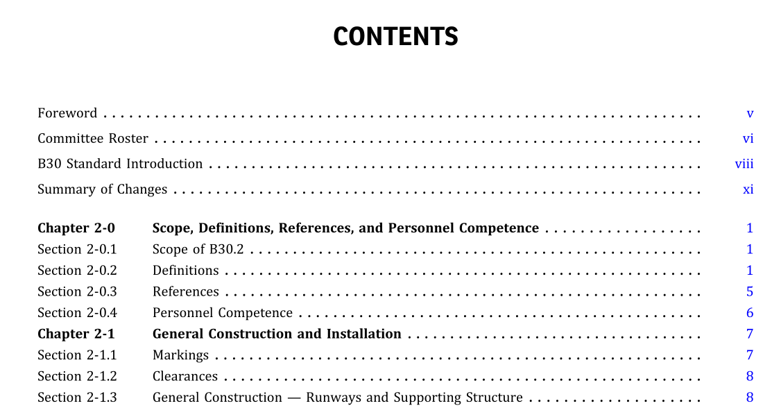 ASME B30.2:2022 pdf download