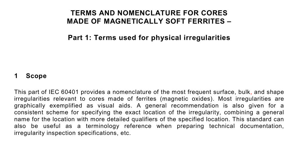 IEC 60401-1:2002 pdf download