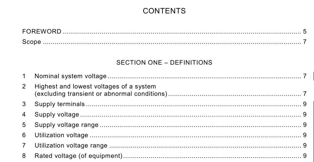 IEC 60038:2002 pdf download