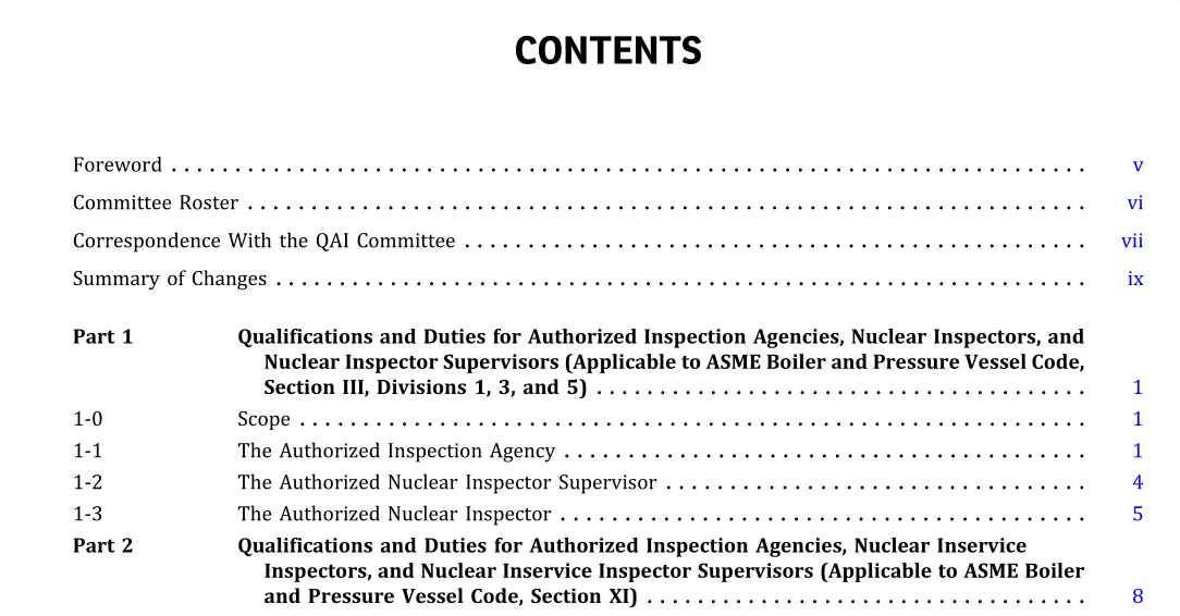 ASME QAI-1:2018 pdf download