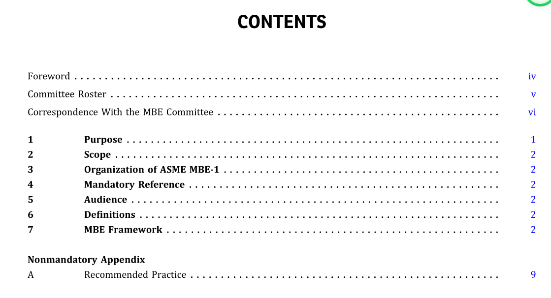 ASME MBE-1:2022 pdf download